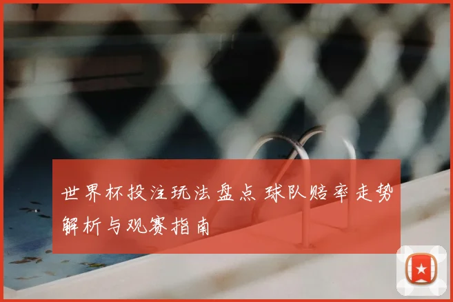 世界杯投注玩法盘点 球队赔率走势解析与观赛指南